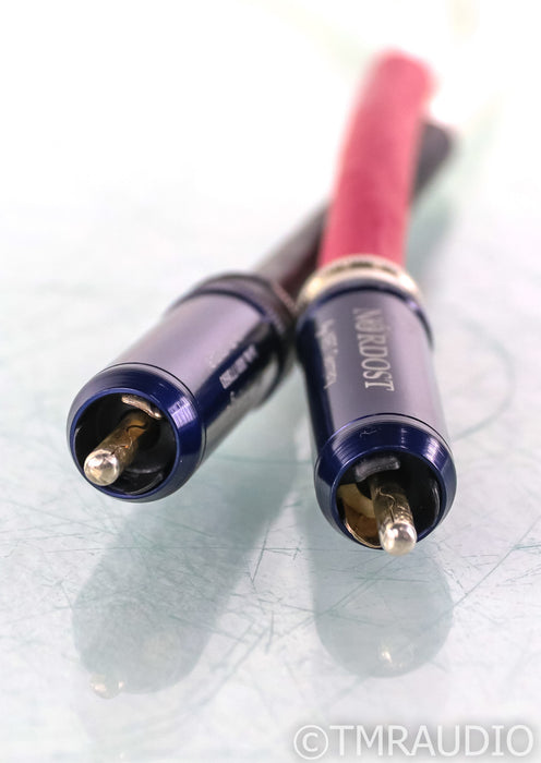 Nordost Valhalla RCA Cables; Pair 2.5m Interconnect