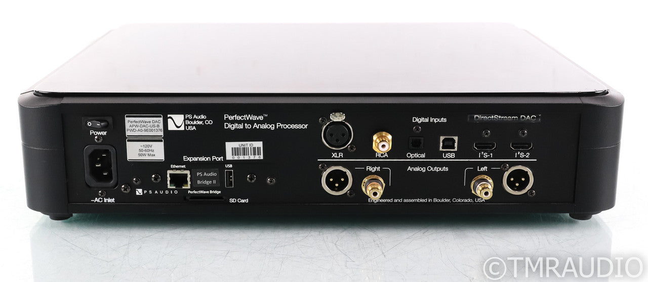 PS Audio PerfectWave DirectStream DAC; D/A Converter; Black; Remote (Used)