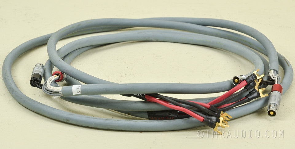 Audioquest Crystal Hyperlitz Bi-Wire Speaker Cables for Levinson / Camac 7ft.