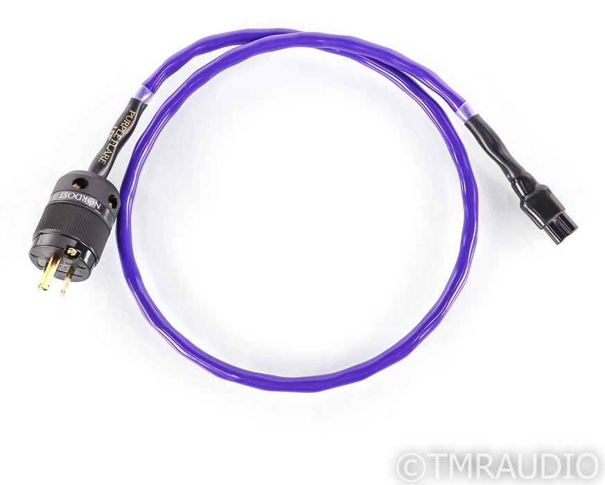 Nordost Leif Purple Flare Figure-8 Power Cable; 1m AC Cord; C7