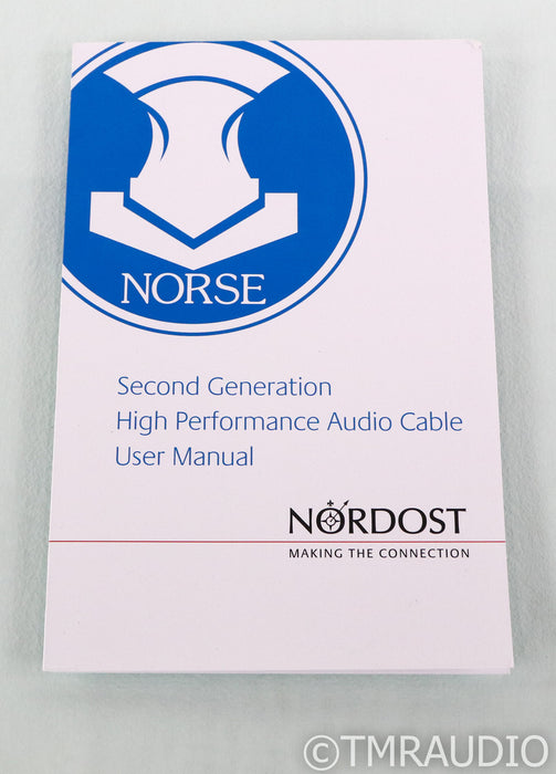 Nordost Heimdall 2 Speaker Cables; 2.5m Pair; Demo