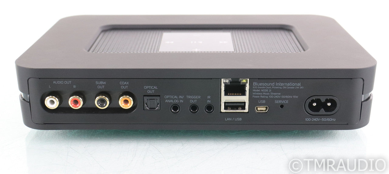 Bluesound Node 2i Wireless Network Streamer; Black; 2-i