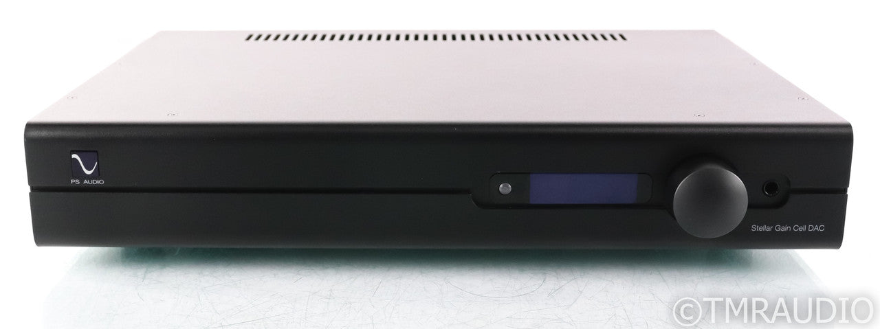 PS Audio Stellar Gain Cell DAC; Remote; Black; D/A Converter (Used)