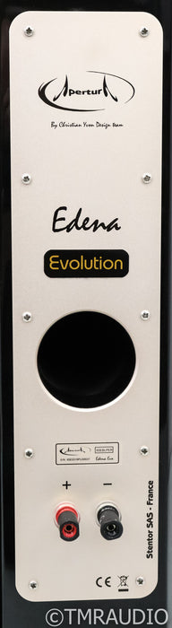 Apertura Edema Evolution Floorstanding Speakers; Piano Black Pair