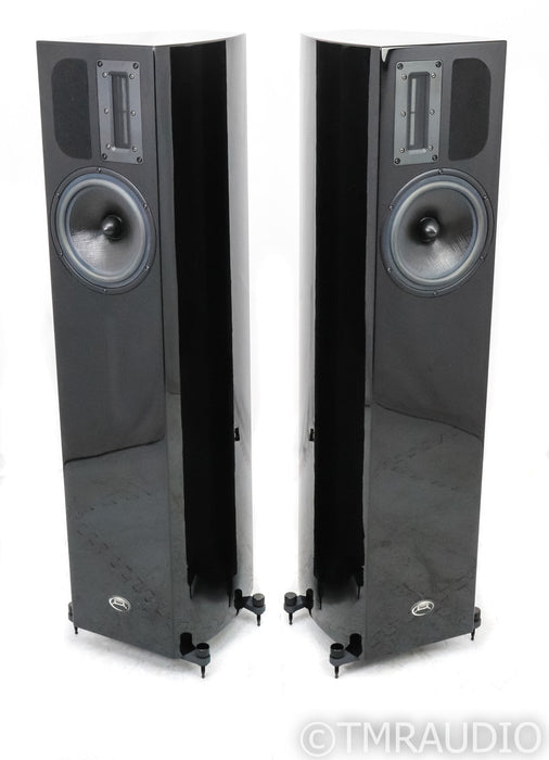 Apertura Edema Evolution Floorstanding Speakers; Piano Black Pair