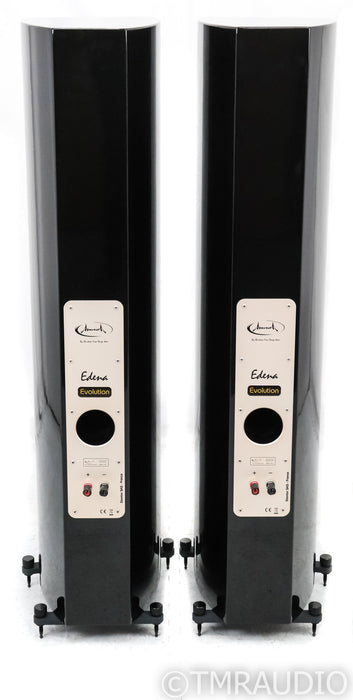 Apertura Edema Evolution Floorstanding Speakers; Piano Black Pair