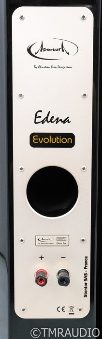 Apertura Edema Evolution Floorstanding Speakers; Piano Black Pair