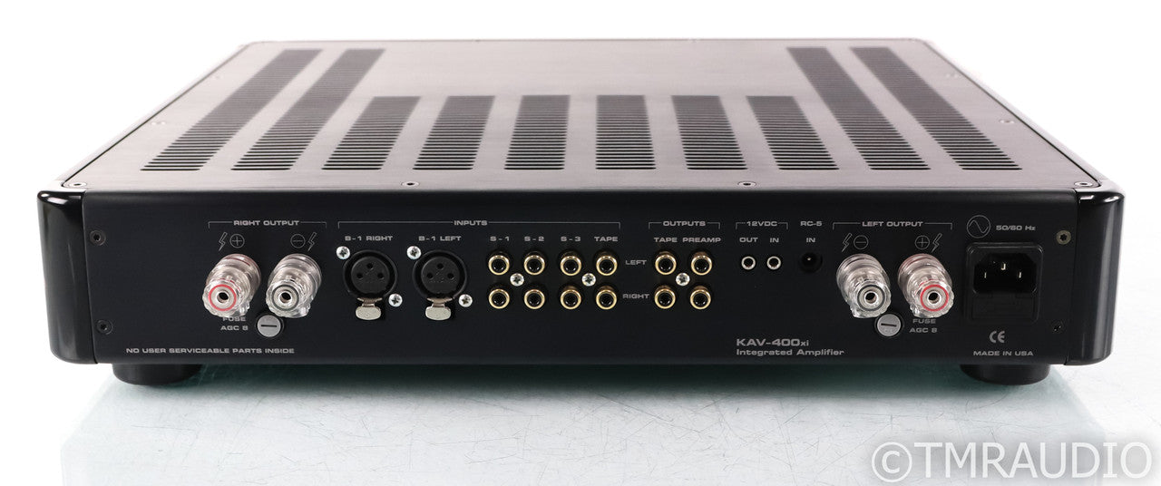 Krell KAV-400xi Stereo Integrated Amplifier; Remote; KAV400XI; Black
