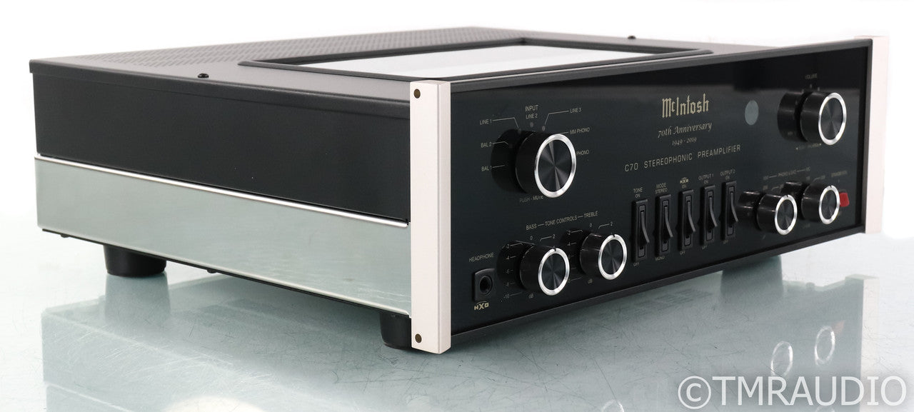McIntosh C70 Stereo Tube Preamplifier; 70th Anniversary; Remote; C-70