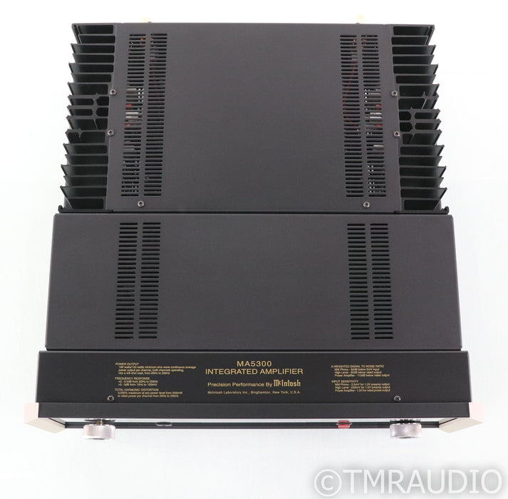 McIntosh MA5300 Integrated Stereo Amplifier; MA-5300; Remote