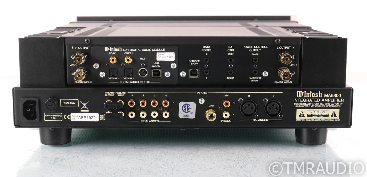 McIntosh MA5300 Integrated Stereo Amplifier; MA-5300; Remote