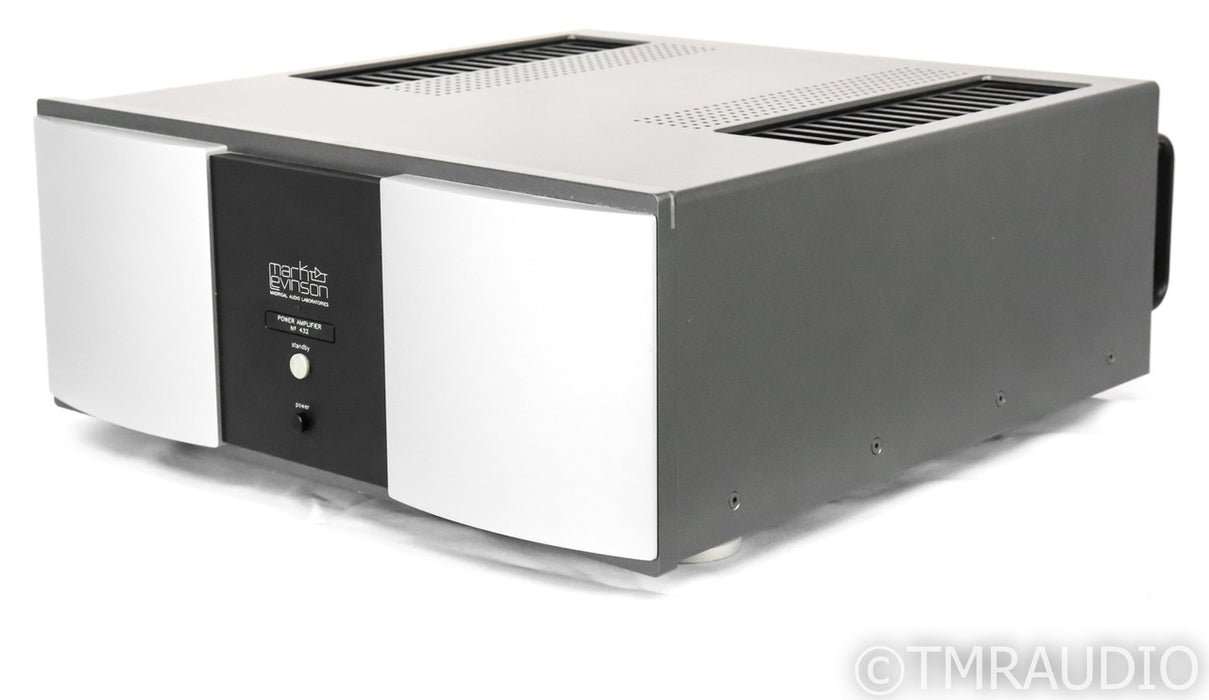 Mark Levinson No. 432 Stereo Power Amplifier; Silver & Black