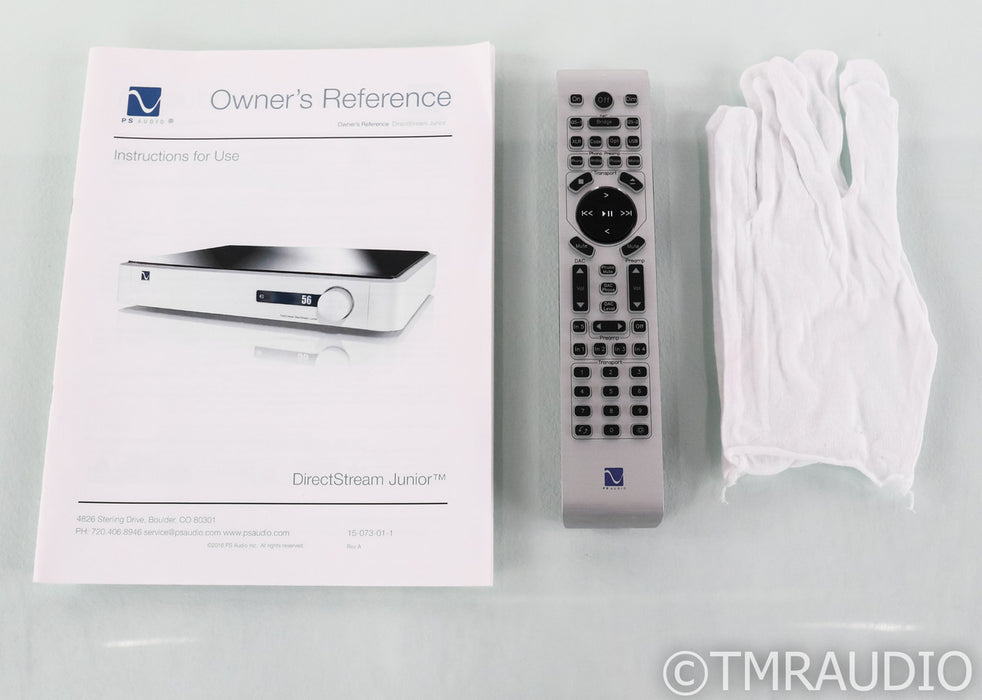 PS Audio PerfectWave DirectStream Jr DAC; D/A Converter; DSJ; Remote