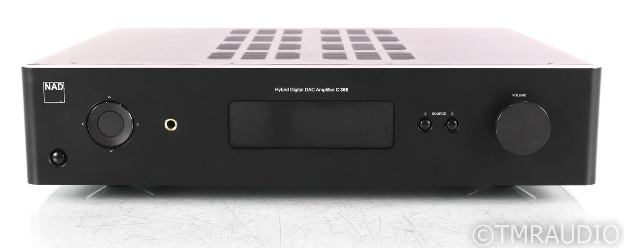 NAD C368 Stereo Integrated Amplifier / DAC; C-368; Remote; Bluetooth; MM Phono