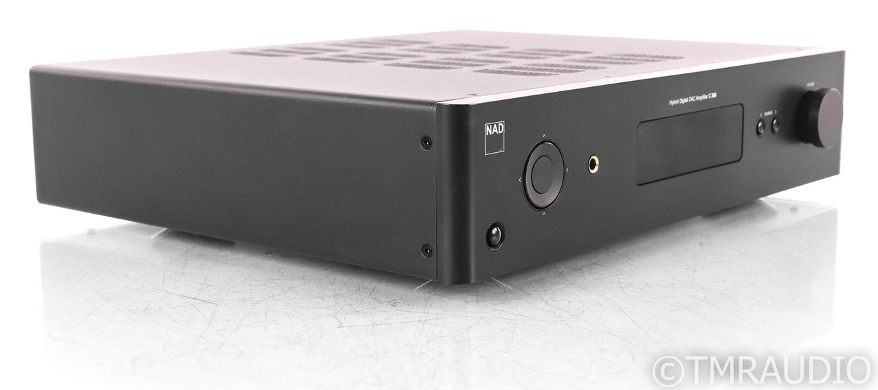 NAD C368 Stereo Integrated Amplifier / DAC; C-368; Remote; Bluetooth; MM Phono