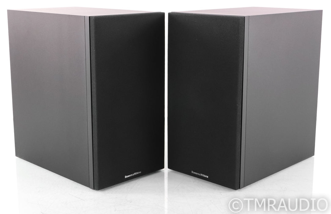 B&W 606 S2 Bookshelf Speakers; Black Pair; 606S2
