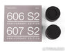 B&W 606 S2 Bookshelf Speakers; Black Pair; 606S2