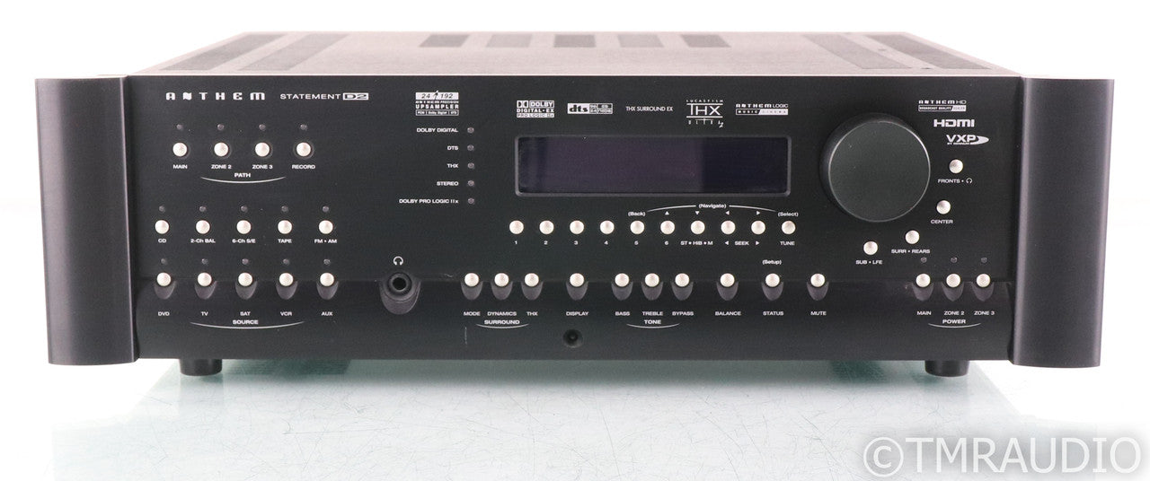 Anthem Statement D2 8.2 Channel Home Theater Processor; D-2; Remote