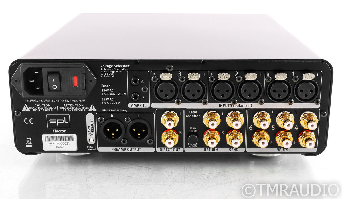 SPL Elector Stereo Preamplifier; Silver (Open Box)