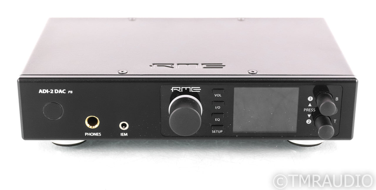 RME ADI-2 DAC FS DAC; D/A Converter; ADI2; Black; Remote