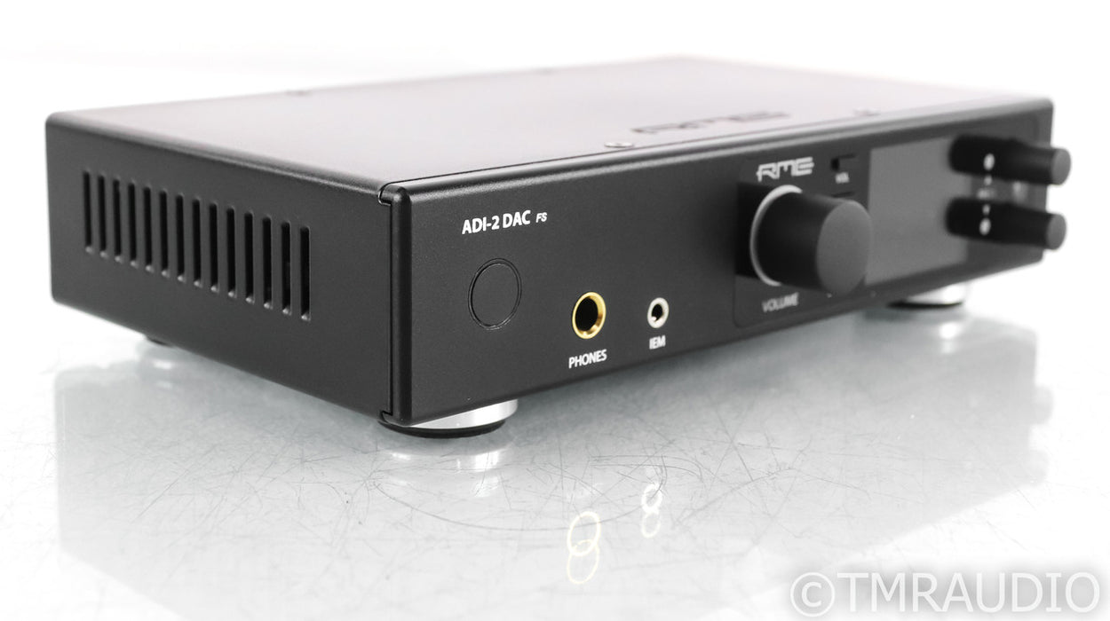 RME ADI-2 DAC FS DAC; D/A Converter; ADI2; Black; Remote