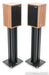 Falcon LS3/5A Gold Badge Bookshelf Speakers; LS-5 3A; Walnut Pair w/ Stands