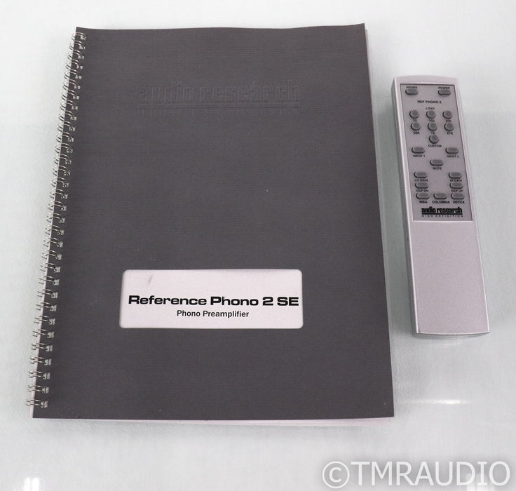 Audio Research Phono 2SE MM / MC Tube Phono Preamplifier; 2-SE; Remote