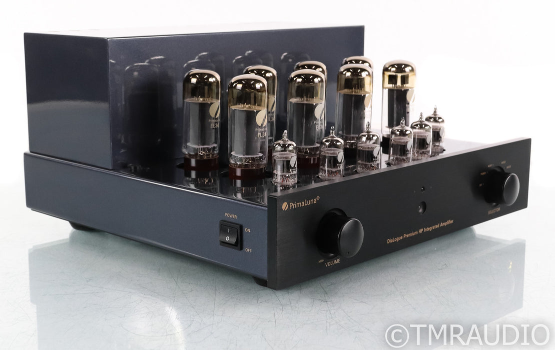 PrimaLuna DiaLogue Premium HP Stereo Integrated Amplifier; Tube; Remote; Black
