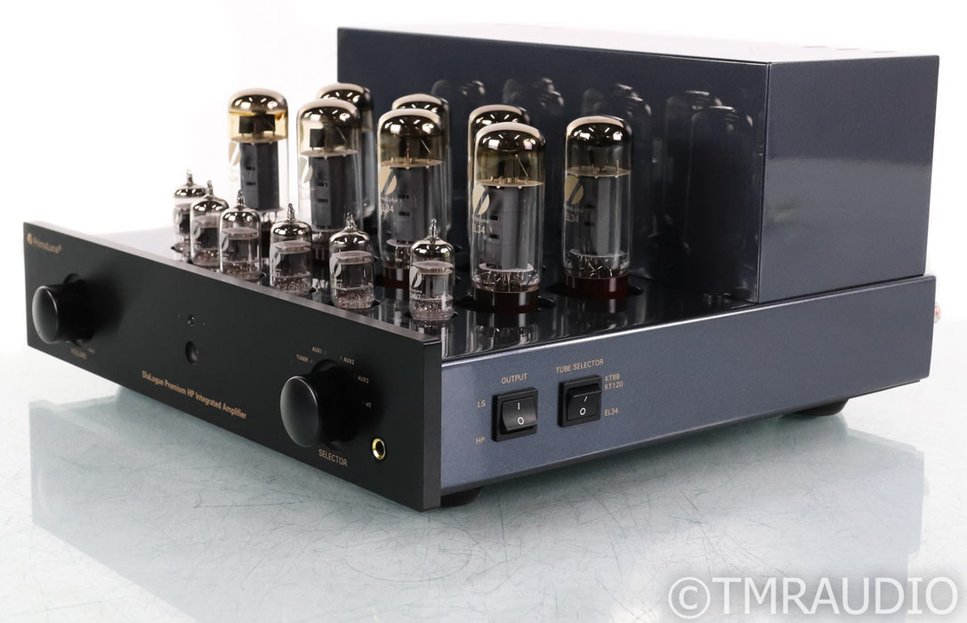 PrimaLuna DiaLogue Premium HP Stereo Integrated Amplifier; Tube; Remote; Black