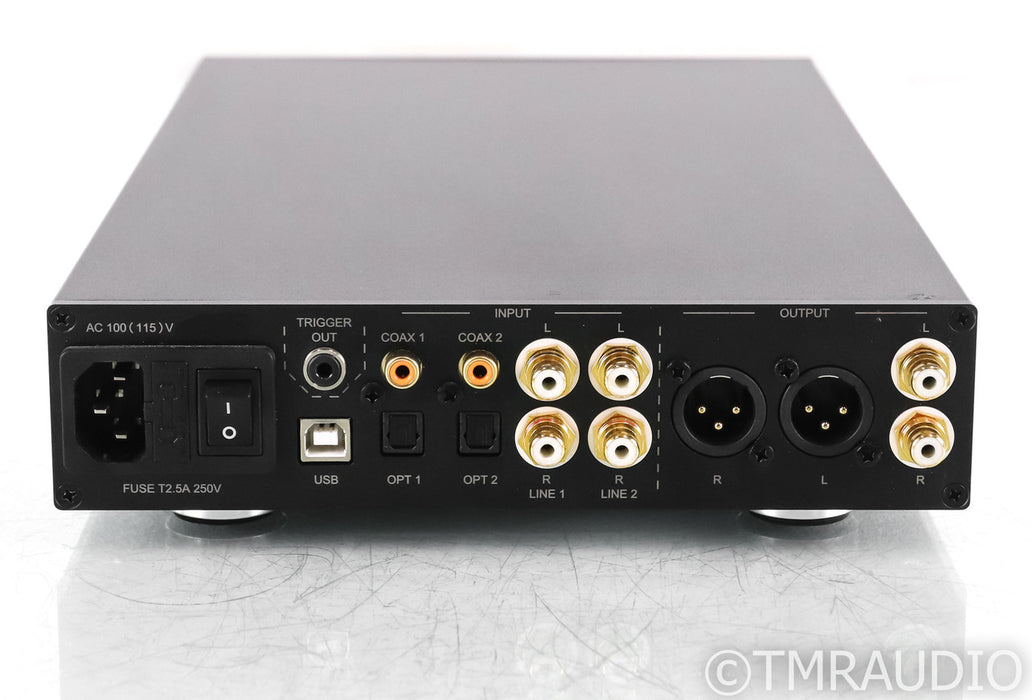 Nuprime DAC 10 D/A Converter; Remote; DAC10; Black