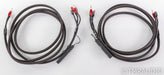 AudioQuest Castle Rock Bi-Wire Speaker Cables; 12ft Pair; 72v DBS