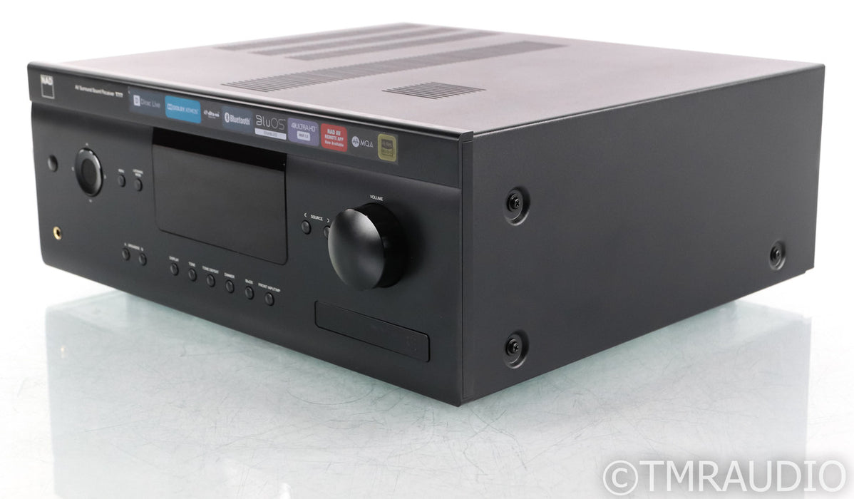 NAD T777 v3 7.1 Channel Home Theater Receiver; Remote; BluOS; Dirac;