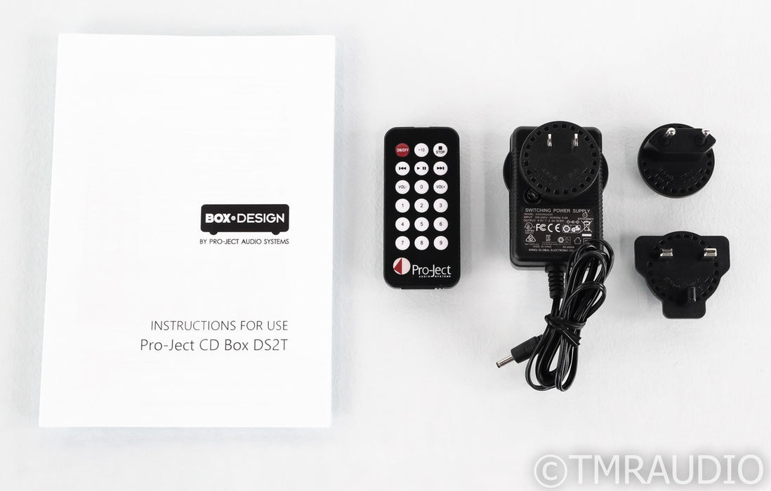 Pro-Ject CD Box DS2T CD Transport; Black; Remote