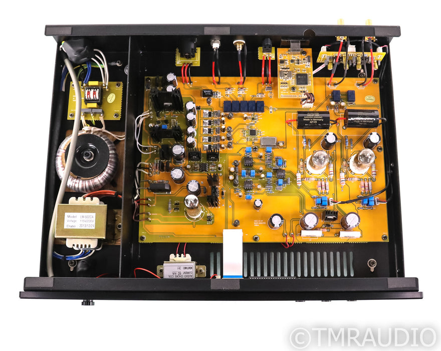 Line Magnetic LM-502CA Tube Hybrid DAC; Black; USB; D/A Converter