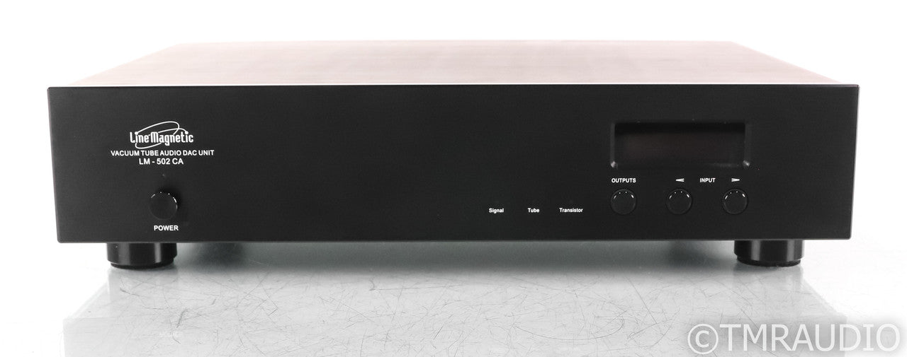 Line Magnetic LM-502CA Tube Hybrid DAC; Black; USB; D/A Converter