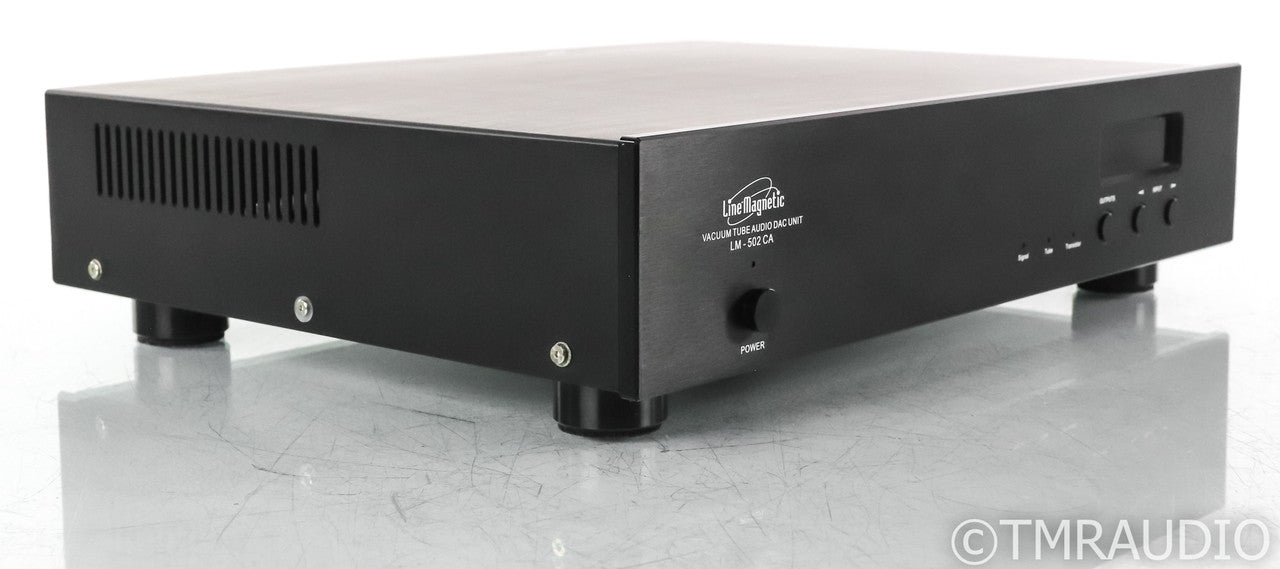 Line Magnetic LM-502CA Tube Hybrid DAC; Black; USB; D/A Converter