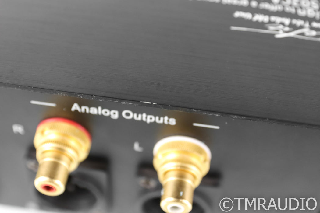 Line Magnetic LM-502CA Tube Hybrid DAC; Black; USB; D/A Converter
