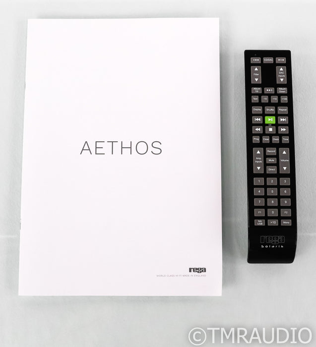 Rega Aethos Stereo Integrated Amplifier; Remote; Black