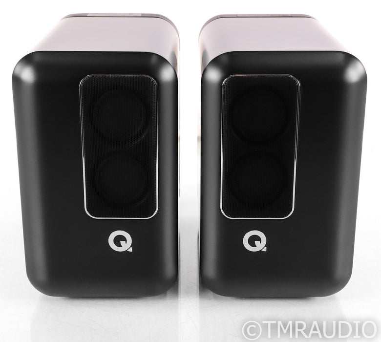 Q Acoustics Q Active 200 Powered Bookshelf Speakers; Black Pair (Open Box)