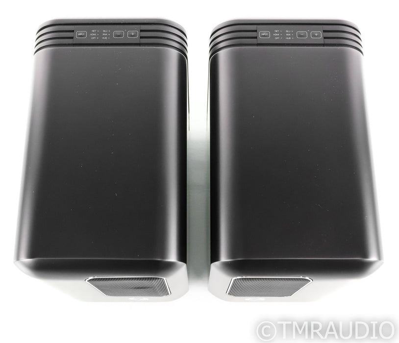 Q Acoustics Q Active 200 Powered Bookshelf Speakers; Black Pair (Open Box)