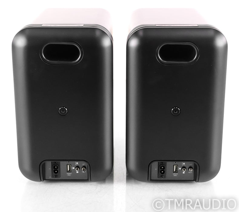 Q Acoustics Q Active 200 Powered Bookshelf Speakers; Black Pair (Open Box)