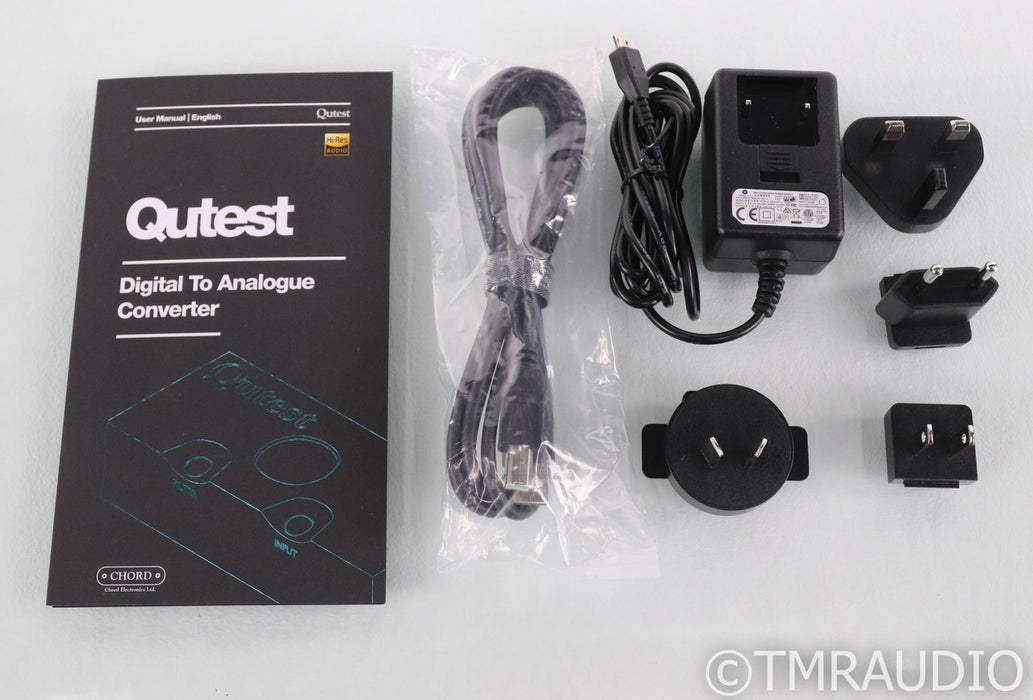Chord Electronics Qutest DAC; D/A Converter ; Black (Open Box)