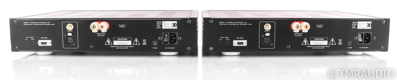 Simaudio Moon Neo 400M Mono Power Amplifier; Black Pair; 400-M