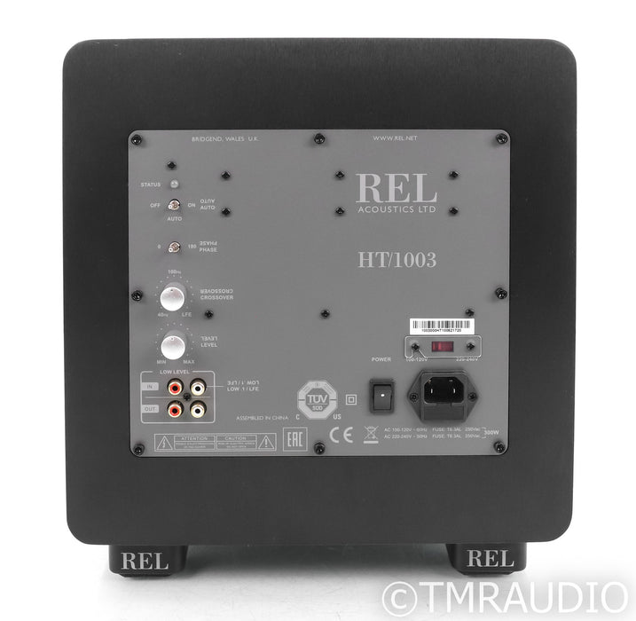 REL HT 1003 10" Powered Subwoofer; Black