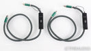 AudioQuest Columbia RCA Cables; 1m Pair Unbalanced Interconnects; 48v DBS