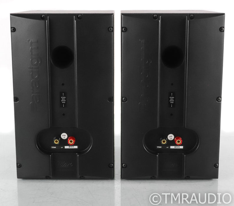 Paradigm Titan V.4 Bookshelf Speakers; V4; Black Pair