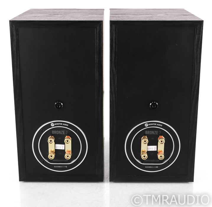 Monitor Audio Bronze 2 Bookshelf Speakers; Black Pair