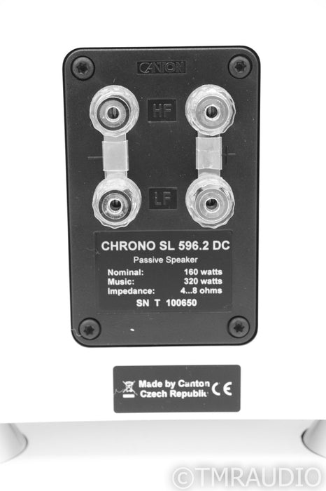 Canton Chono SL 596.2 DC Floorstanding Speakers; White Pair