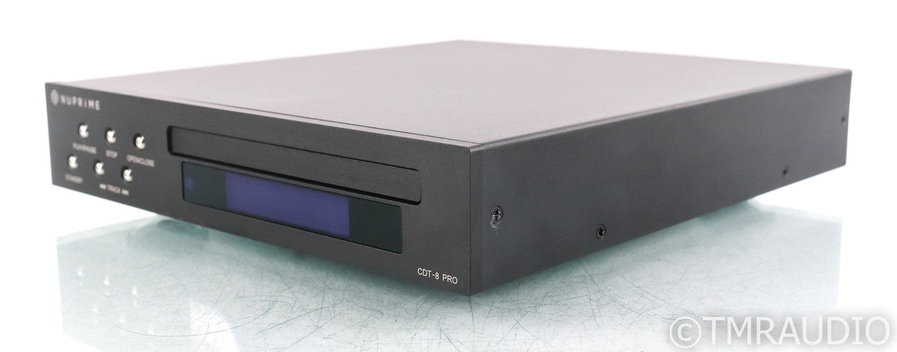 NuPrime CDT-8 Pro CD Transport; Remote; Black; CDT8