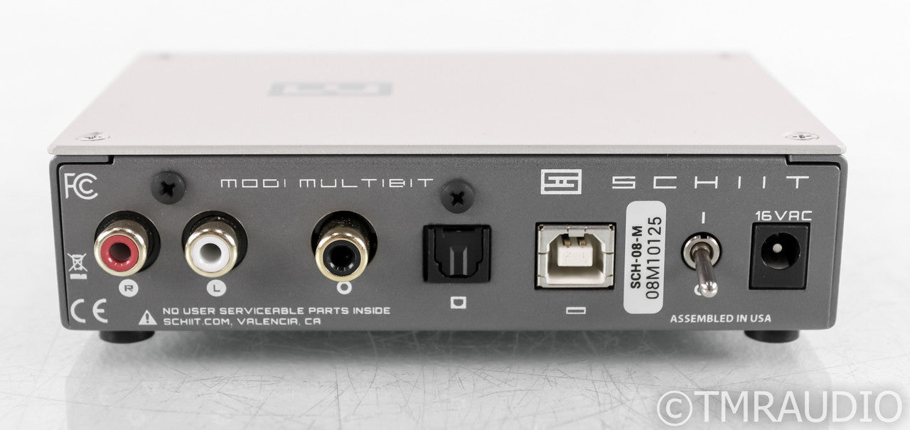 Schiit Modi Multibit DAC; USB: D/A Converter; Silver